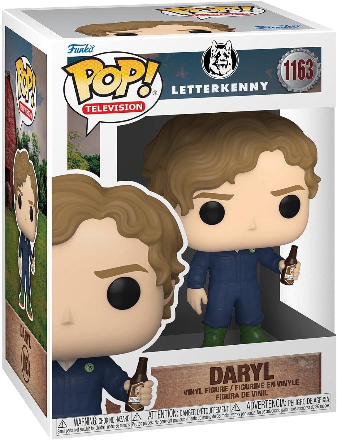 Pop Letterkenny Daryl Vinyl Figure