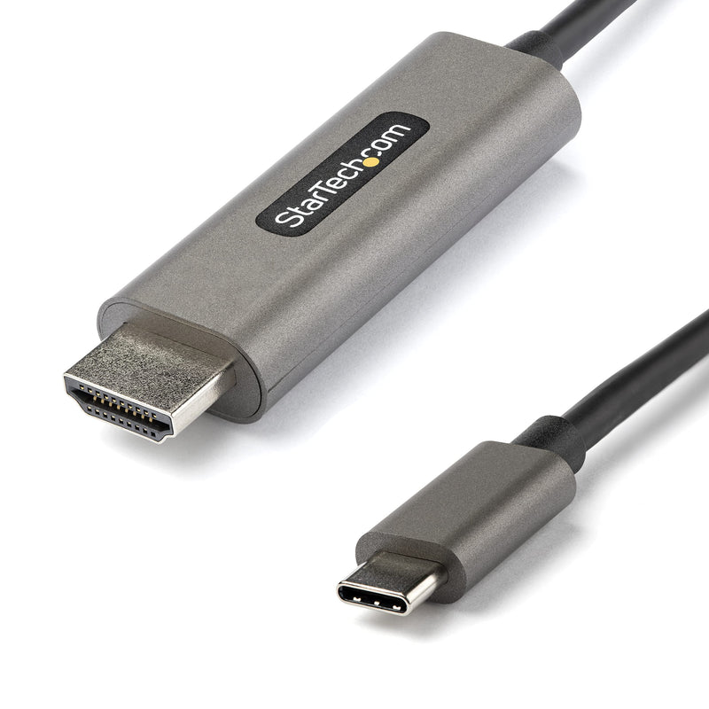 StarTech.com 10ft (3m) USB C to HDMI Cable 4K 60Hz w/HDR10 - Ultra HD USB Type-C to 4K HDMI 2.0b Video Adapter Cable - USB-C to HDMI HDR Monitor/Display Converter - DP 1.4 Alt Mode HBR3 (CDP2HDMM3MH