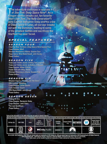 STAR TREK DEEP SPACE NINE-COMPLETE SERIES (DVD)