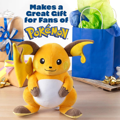 Pokémon 97731 Pokemon Plush-Raichu 30 cm, Black