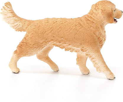 Schleich Farm World, Animal Figurine, Farm Toys for Boys and Girls 3-8 Years Old, Female Golden Retriever
