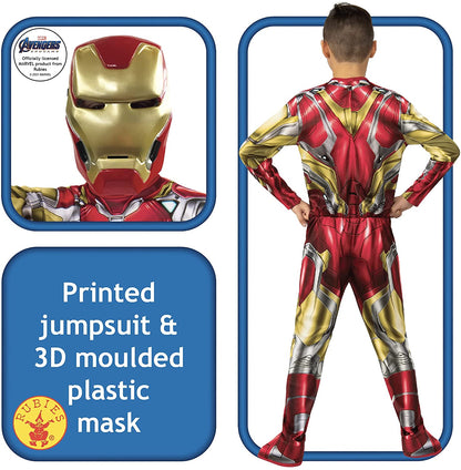 Rubie's Official Avengers Endgame Iron Man, Classic Child Costume