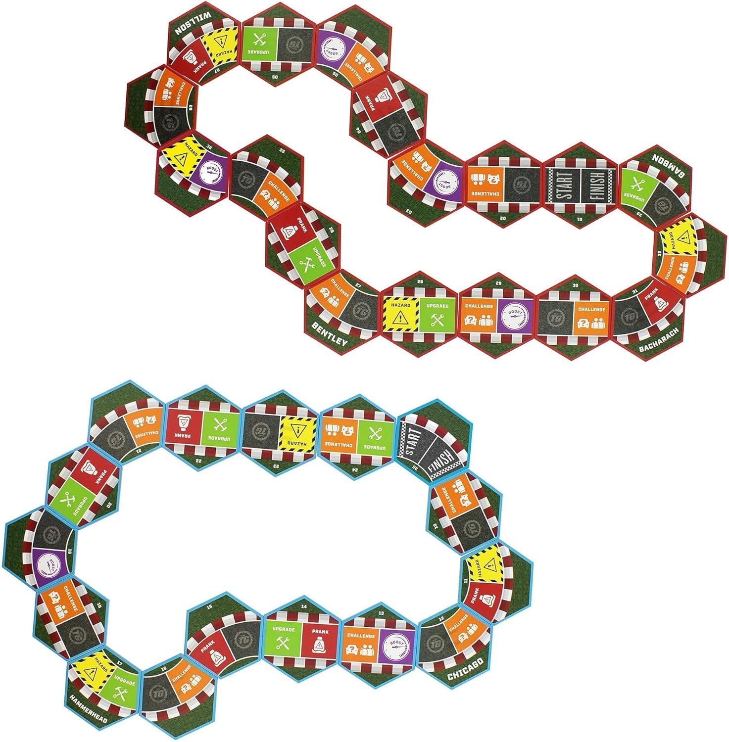 Ginger Fox The Official BBC Top Gear Board Game | Fastest Lap 2021 Edition | Age 8+ | 3-6 Players | 30-45 Minute Gameplay | Includes Interactive Features