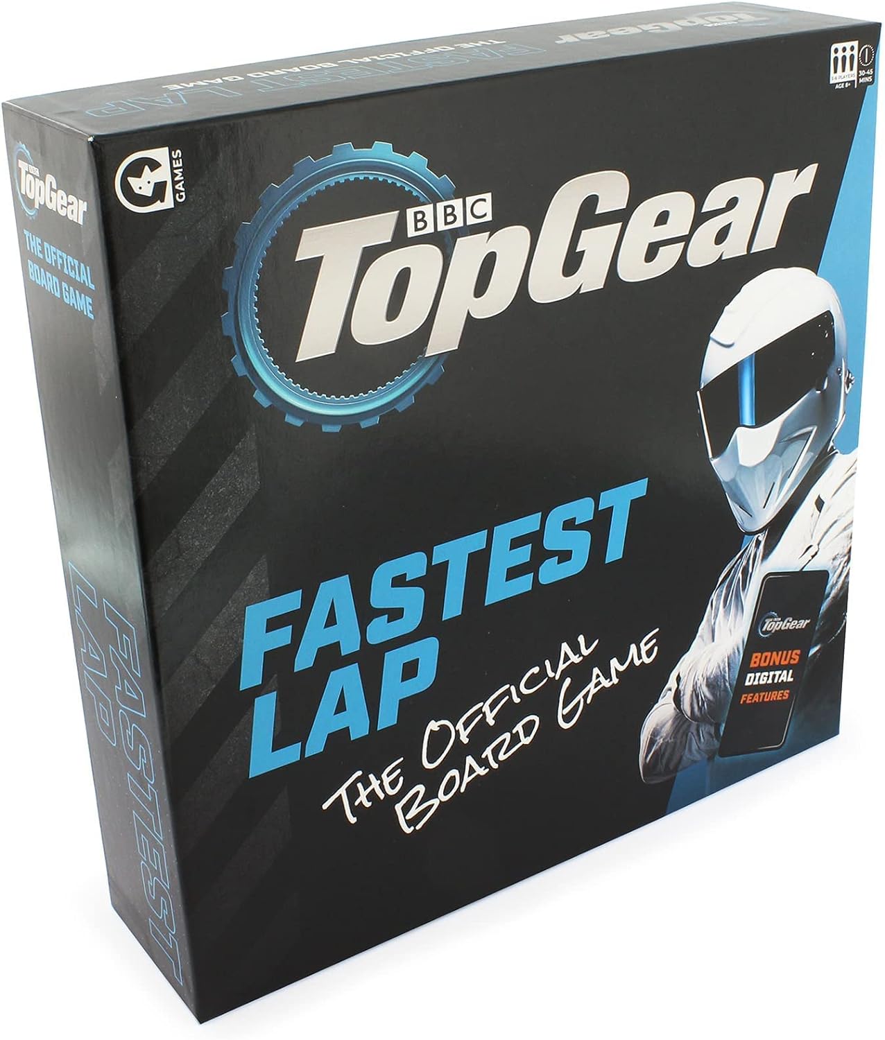 Ginger Fox The Official BBC Top Gear Board Game | Fastest Lap 2021 Edition | Age 8+ | 3-6 Players | 30-45 Minute Gameplay | Includes Interactive Features