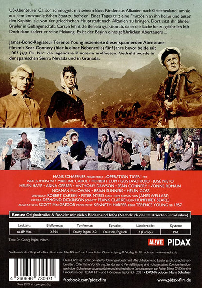 Operation Tiger / Spannender Abenteuerfilm mit Starbesetzung (Pidax Film-Klassiker