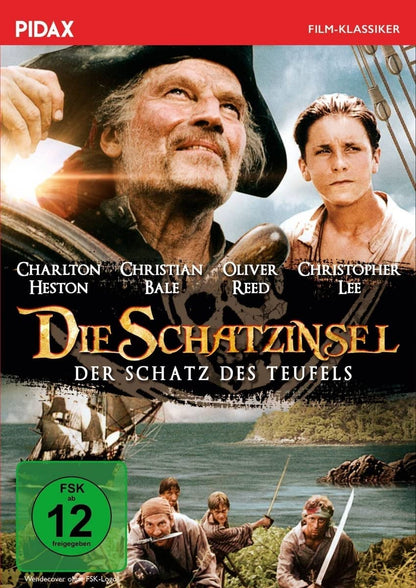 Die Schatzinsel - Der Schatz des Teufels / Verfilmung des Klassiker von Robert Louis Stevenson mit Starbesetzung (Pidax Film-Klassiker