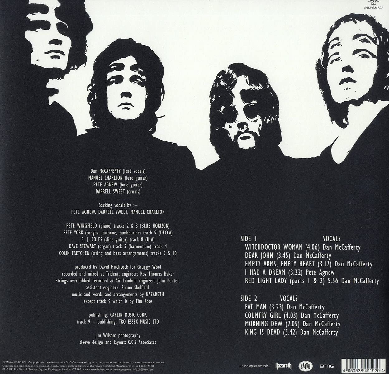 Nazareth - White Vinyl