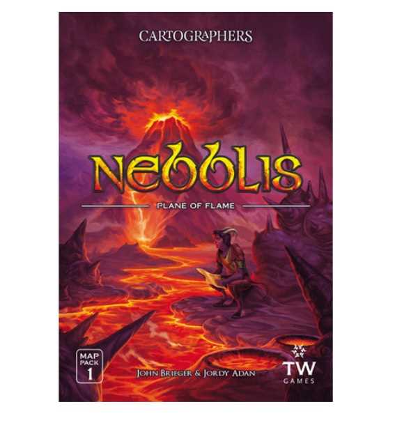 Cartographers Heroes Map Pack 1- Nebblis: Cartograpghers Expansion