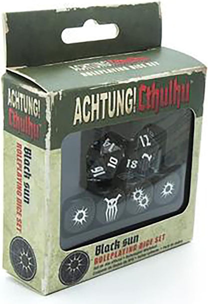 Achtung! Cthulhu 2d20: Black Sun Dice Set