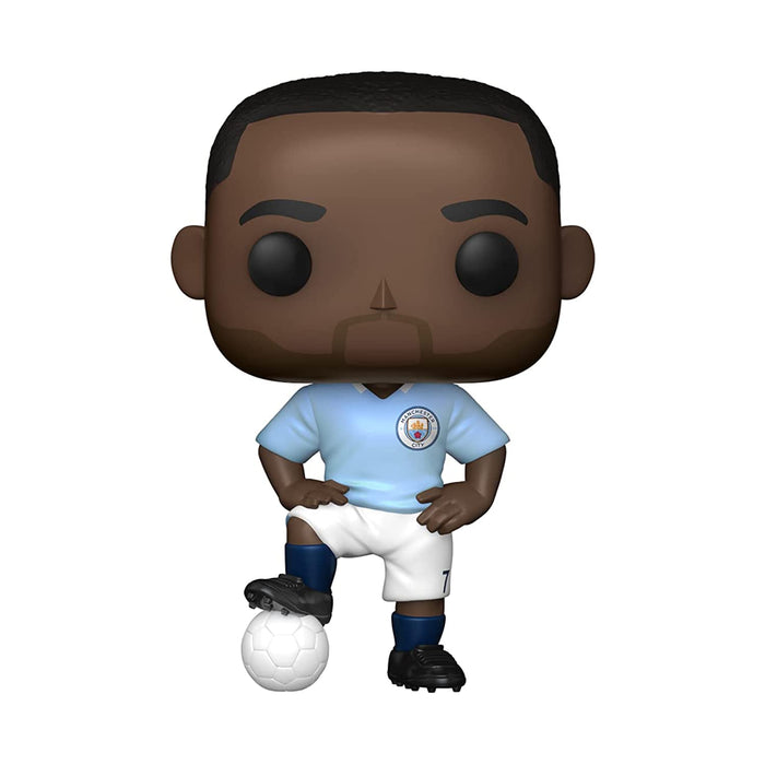 Funko Pop! Football: Manchester City - Raheem Sterling - Manchester City FC - Figura de Vinilo Coleccionable - Idea de Regalo- Mercancia Oficial - Juguetes para Niños y Adultos - Sports Fans
