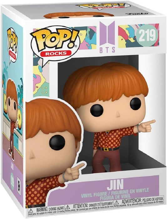 Funko POP Rocks: BTS - Dynamite- Jin, Multicolor