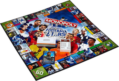 Hasbro Gioco da tavolo monopolio delle stelle del mondo del calcio (WM01927-EN1-6