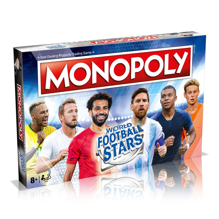 Hasbro Gioco da tavolo monopolio delle stelle del mondo del calcio (WM01927-EN1-6
