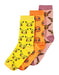 Pokémon Pikachu Glumanda Evoli Socken Unisex Socken multicolor Fan-Merch, Gaming, Sport, Streetwear