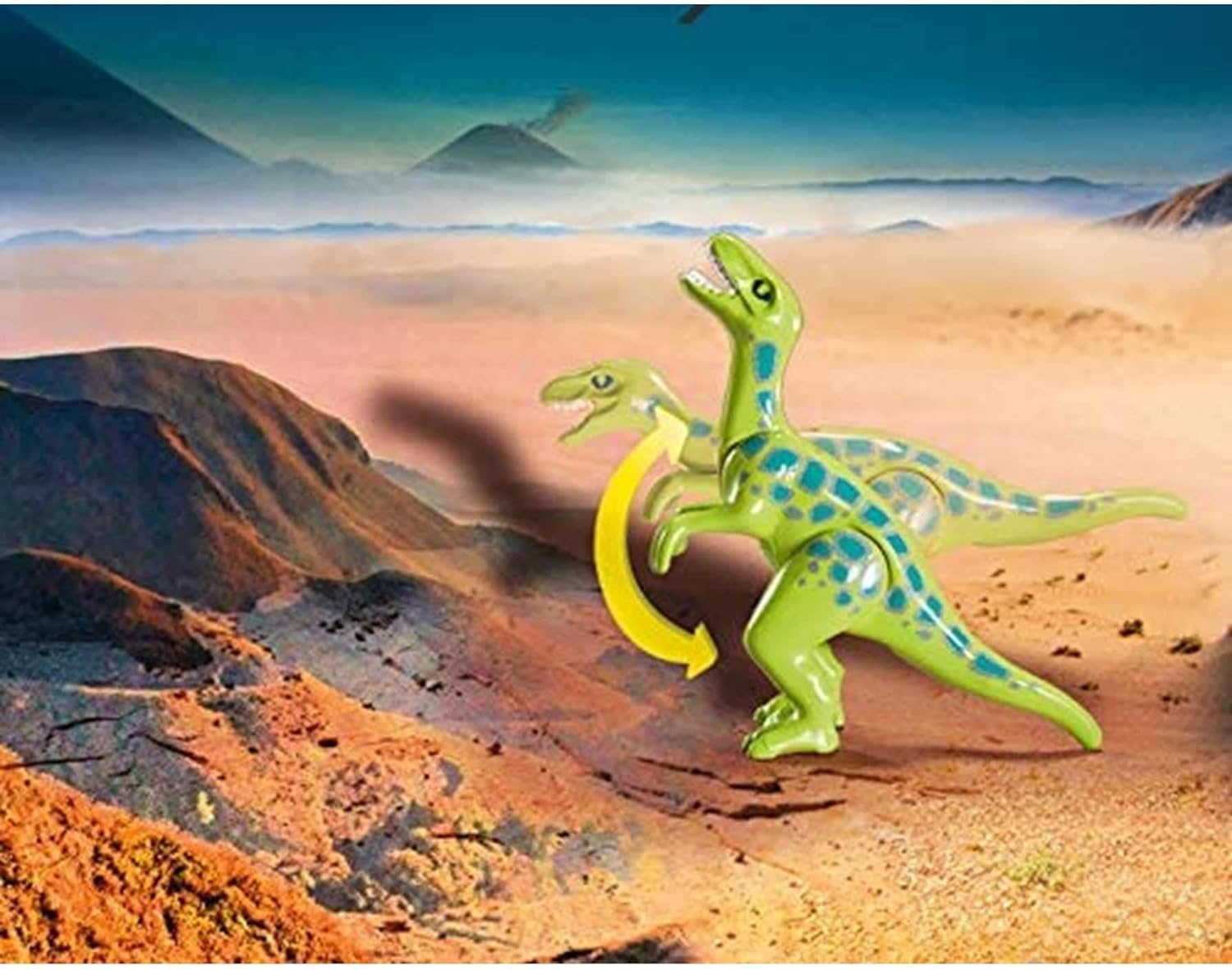 Playmobil 70108 Dino Explorer Carry Case, Fun Imaginative Role-Play, PlaySets Suitable for Children Ages 4+