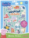 Totum 360129 Peppa Pig Window Stickers with Over 50 Reusable Stickers and a Landscape Scene, Colourful, DIN A 5