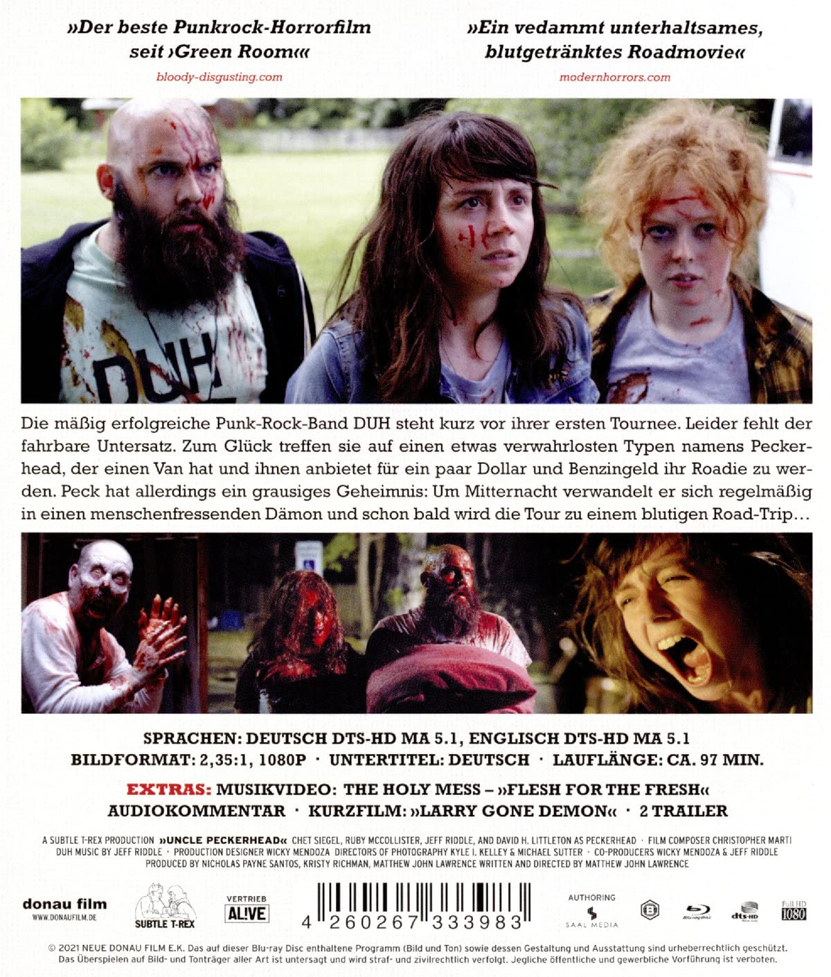 LAWRENCE, MATTHEW JOHN - UNCLE PECKERHEAD - ROADIE FROM HELL