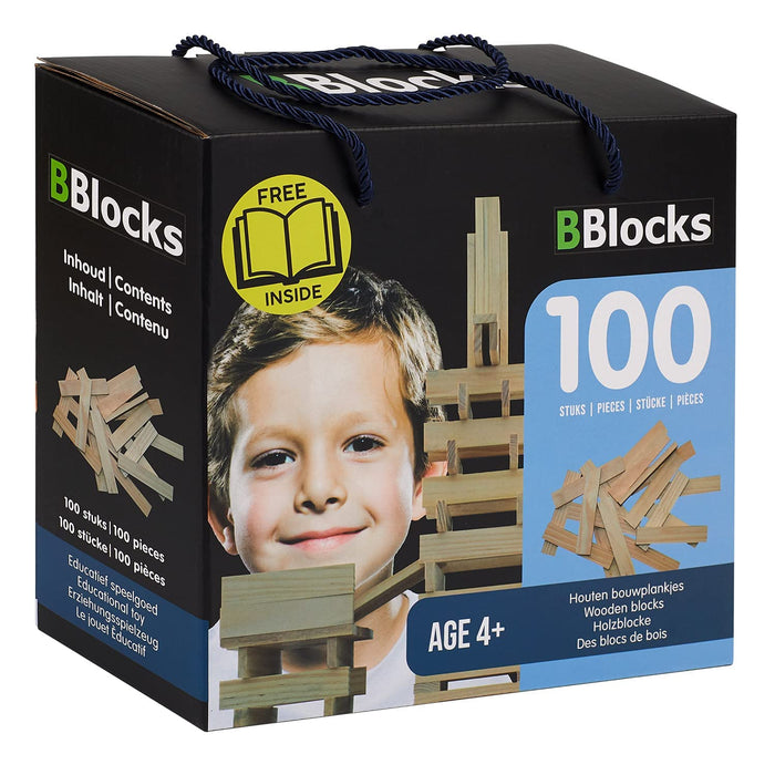 BBlocks 100 Stuks Blank in Kartonnendoos