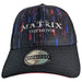 Warner Bros The Matrix Resurrections Red and Blue Pill Poster Logo Adjustable Baseball Cap, Multi-Colour (BA612807MTX