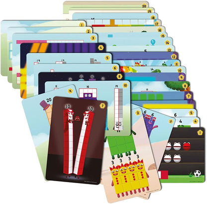 Learning Resources MathLink Cubes Numberblocks 11-20 Activity Set, 30 Numberblocks Activities Linked to TV Episodes, 155 Numberblocks MathLink Cubes & More, Ages 3+ & Mathlink Cubes (Set of 100) + Mathlink Cubes, Set of 100