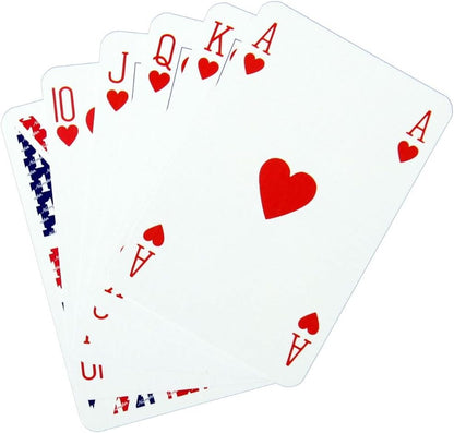 Waddingtons Number 1 Union Jack Playing Card Game, play your favourite games from Snap to Poker with this Union Jack edition, great travel companion, gift and toy for players aged 6 plus