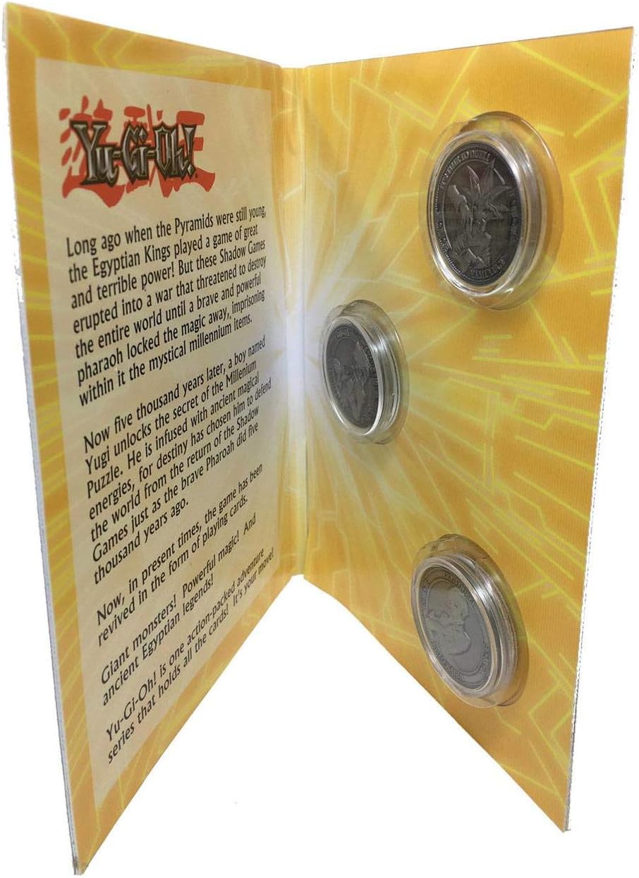 Yu-Gi-Oh! - Limited Edition Coin Album With 3 Coins