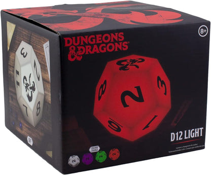 Paladone D12 Light - Funciona con pilas - Dados de mazmorras y dragones, (PP8250DD)