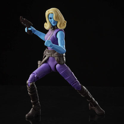 Marvel Legends Series 15 cm Scale Action Figure Toy Heist Nebula, Premium Design, 1 Figure, 1 Accessory, and 2 Build-a-Figure Parts, Multicolor