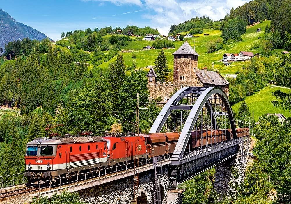 Castorland "Train On The Bridge Puzzle (500 Piece