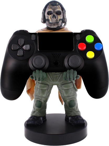 Exquisite Gaming Cable Guy - Call of Duty Ghost 2021 Warzone Vanguard Controller Handy Tablet Halter Halterung Figur Tischdeko Fanartikel