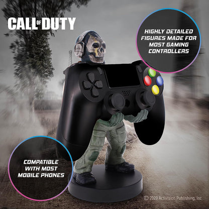 Exquisite Gaming Cable Guy - Call of Duty Ghost 2021 Warzone Vanguard Controller Handy Tablet Halter Halterung Figur Tischdeko Fanartikel