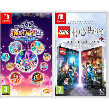 Disney Magical World 2 Enchanted Edition (Nintendo Switch) & LEGO Harry Potter Collection (Nintendo Switch) + Harry Potter Collection
