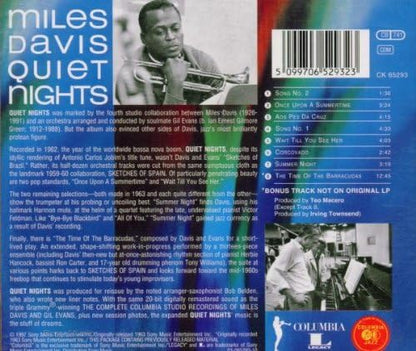 Quiet Nights: arrangeD anD conDucteD BY