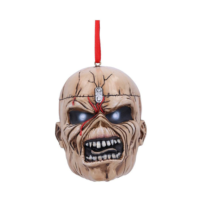 Nemesis Now Iron Maiden Trooper Eddie Hanging Ornament 7.5cm, Beige