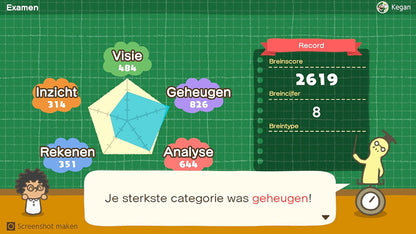 Big Brain Academy: Knappe Koppen NL Versie - Nintendo Switch