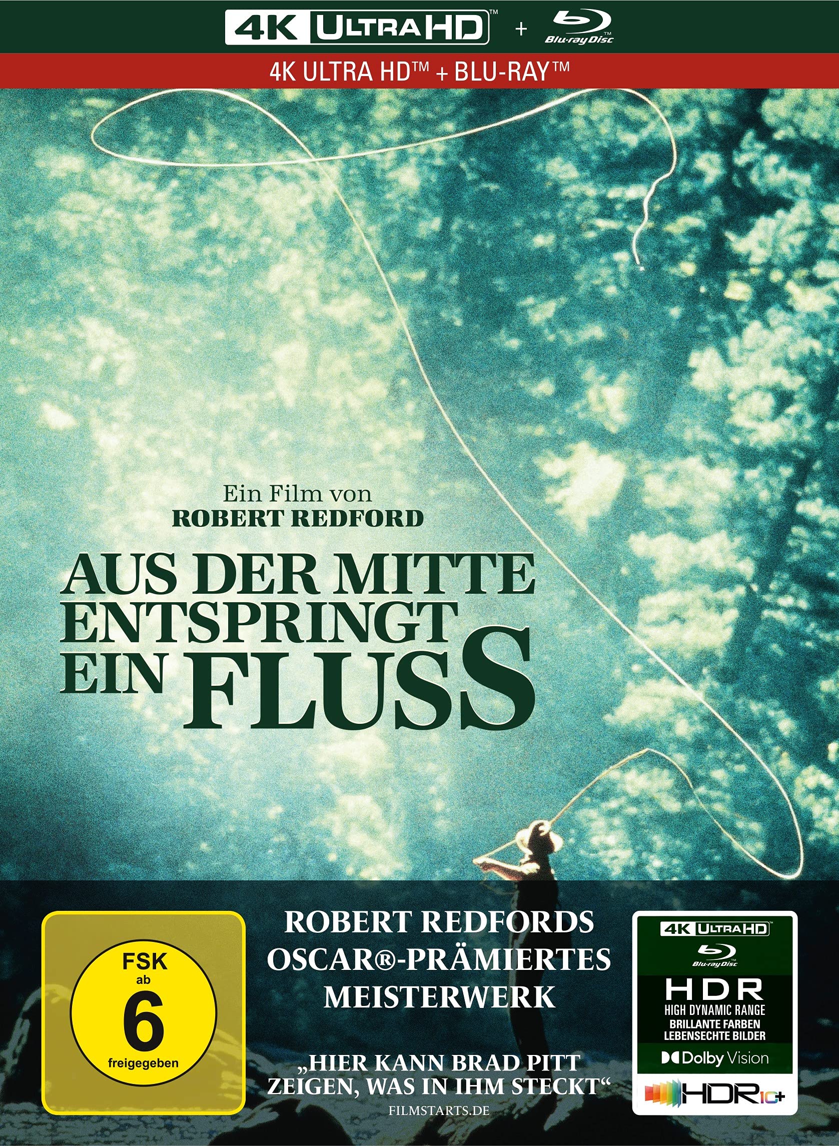 Aus der Mitte entspringt ein Fluss - 2-Disc Limited Collector's Edition im Mediabook (4K Ultra-HD/Ultra-HD + Blu-ray