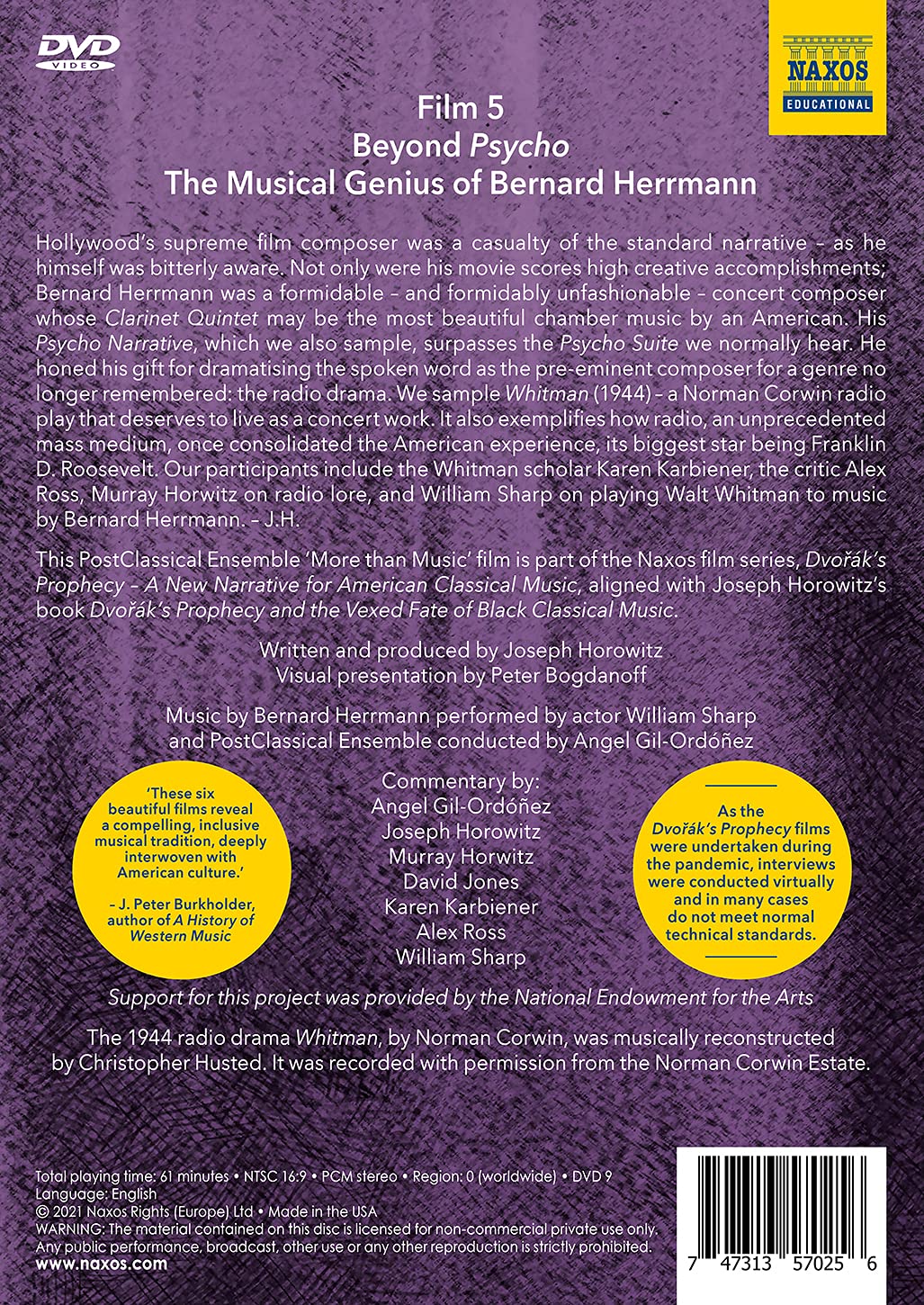 Dvorak's Prophecy: Film 5