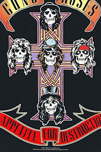 Guns N' Roses Appetite for destruction Backpatch multicolour