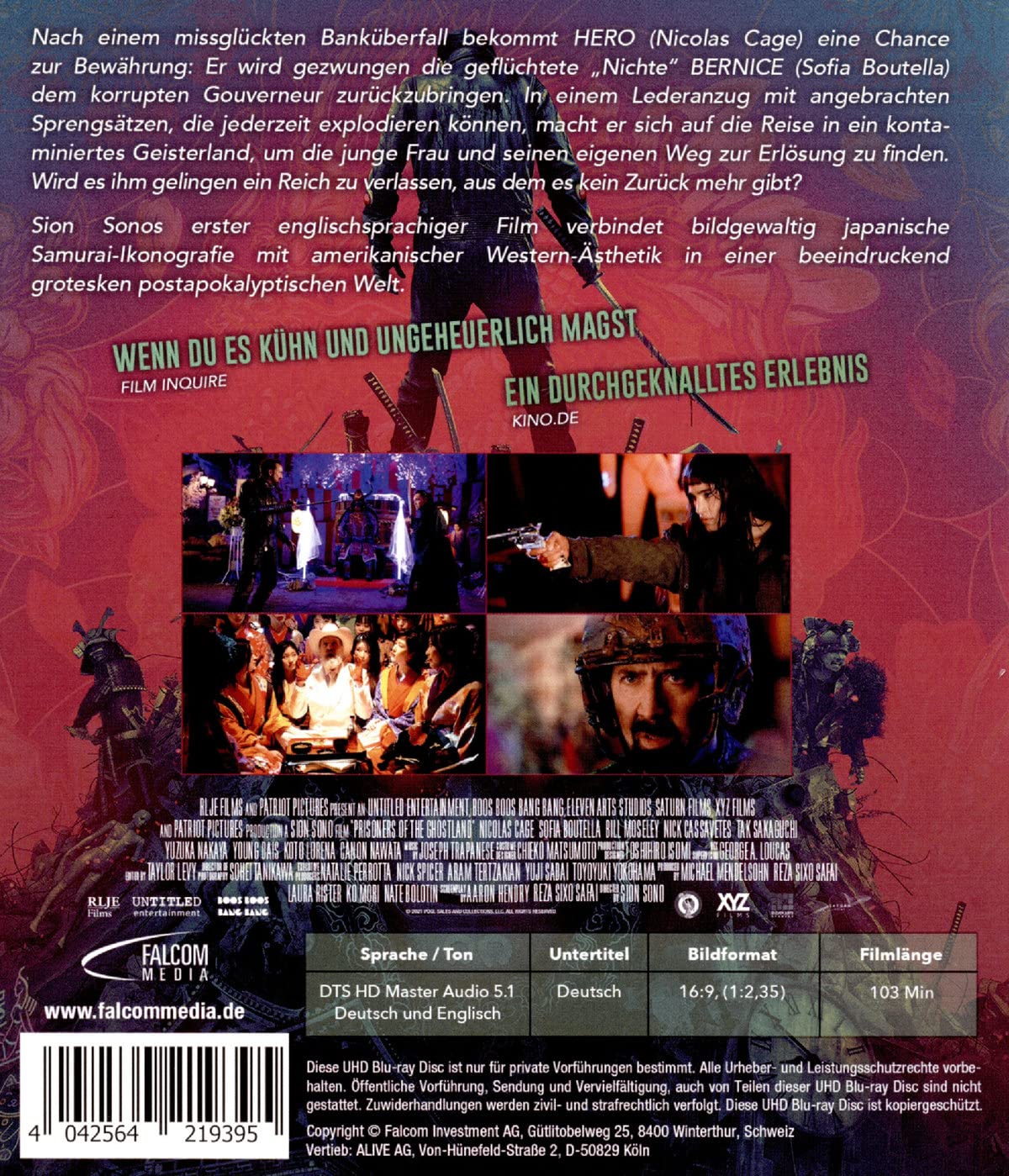 Prisoners of the Ghostland (Deutsch/OV) (4K Ultra-HD)