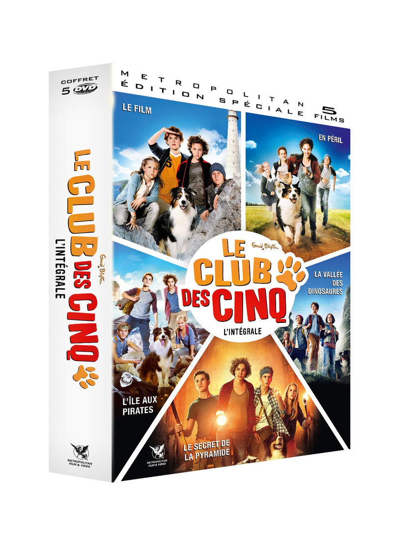 COFFRET LE CLUB DES 5 - 5 DVD