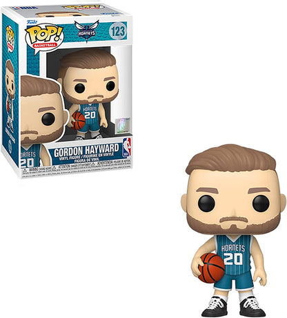 Funko POP! NBA: Hornets - Gordon HaywardHayward - (Teal Jersey) - Collectable Vinyl Figure - Gift Idea - Official Merchandise - Toys for Kids & Adults - Sports Fans - Model Figure for Collectors