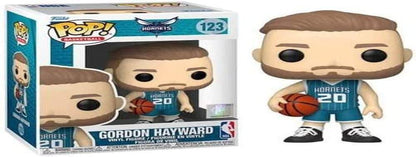 Funko POP! NBA: Hornets - Gordon HaywardHayward - (Teal Jersey) - Collectable Vinyl Figure - Gift Idea - Official Merchandise - Toys for Kids & Adults - Sports Fans - Model Figure for Collectors