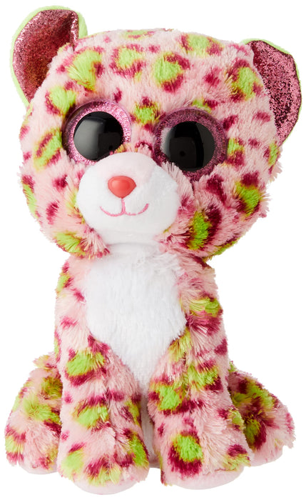 Ty 2005076 Lainey Leopard - Beanie Boos Stuffed Animal, Multicoloured, 15cm