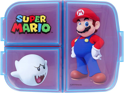 Stor |Multi Compartment Sandwich Box Super Mario Box