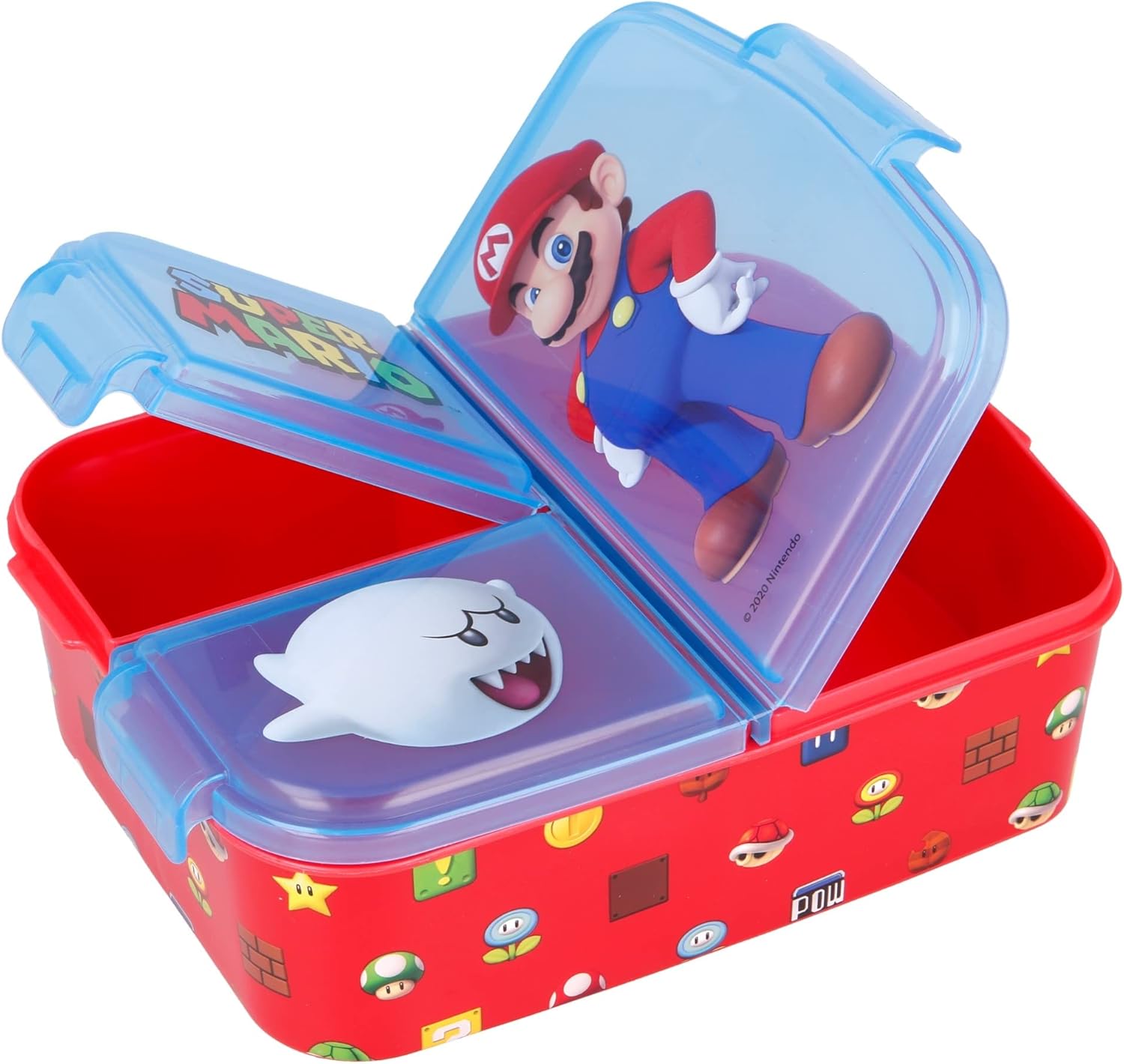 Stor |Multi Compartment Sandwich Box Super Mario Box