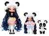 Na! Na! Na! Surprise Family Set de 3: 2 Suaves y 1 Mascota-Juguetes para niños-Familia, muñecas, 12 Accesorios, Ropa removible y 1 Panda de Peluche, Color (MGA Entertainment 575979C3OC