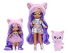 Na! Na! Na! Surprise Family Set de 3: 2 Suaves y 1 Mascota-Juguetes para niños-Familia, muñecas, 12 Accesorios, Ropa removible y 1 Gatito de Peluche, Multicolor (MGA Entertainment 575962C3OC