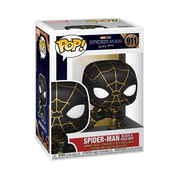 Funko POP! Marvel: Spider-Man Black And Gold - Spiderman No Way Home - Collectable Vinyl Figure - Gift Idea - Official Merchandise - Toys For Kids & Adults - Movies Fans - Model Figure For Collectors