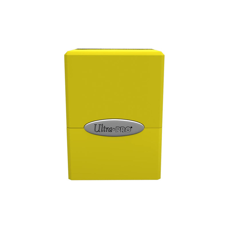 Ultra Pro - Satin Cube Deck Box - Lemon Yellow