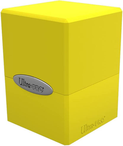 Ultra Pro - Satin Cube Deck Box - Lemon Yellow
